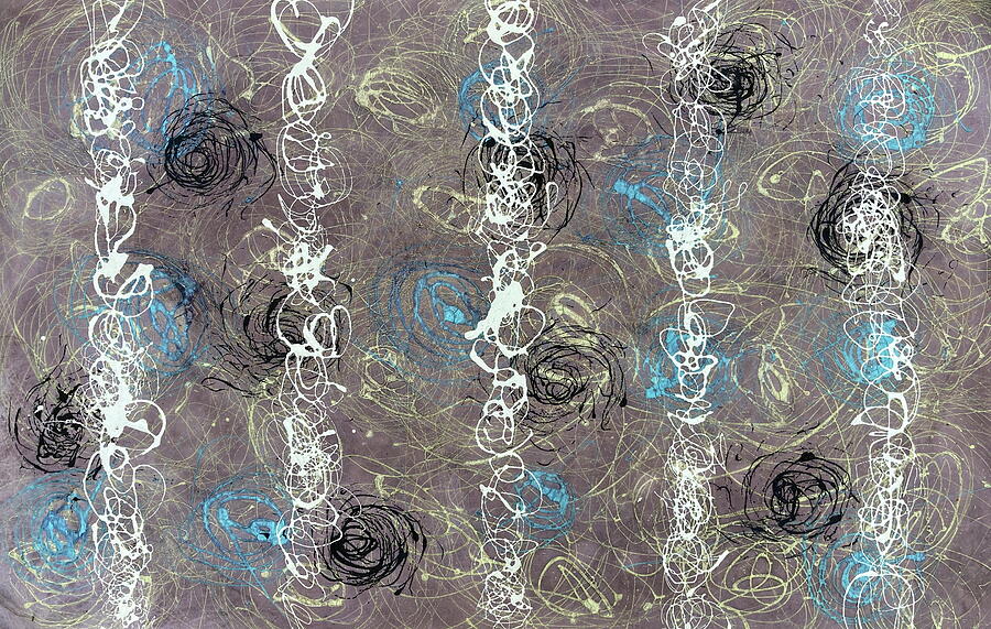 Ethereal Vortices Painting by Michael Lightsey