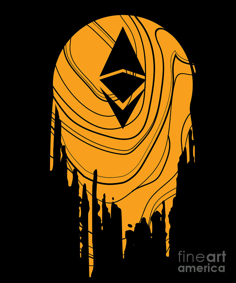 digital cryptocurrency ticker art