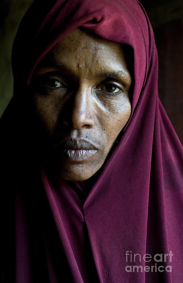 Ethiopian widow Photograph by Franck Metois - Fine Art America