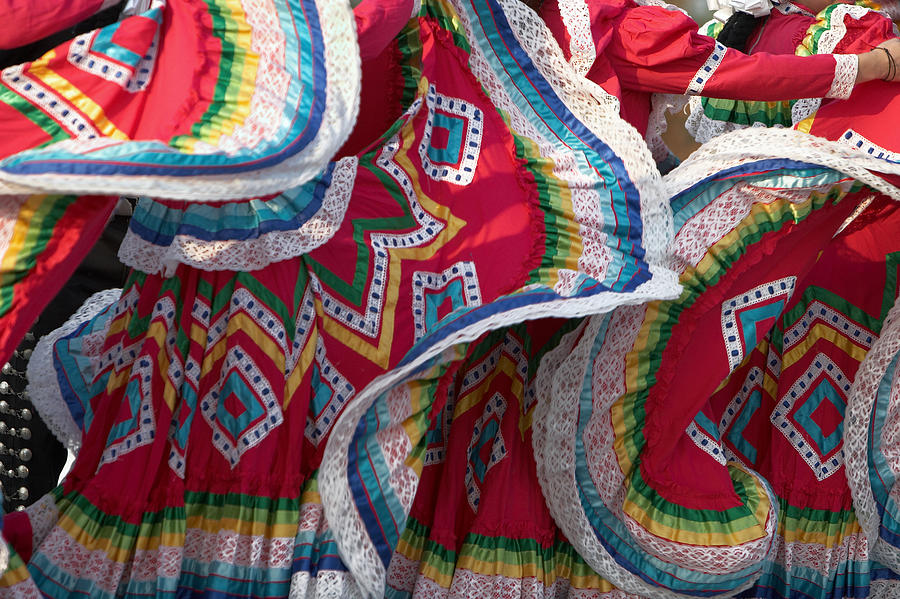 Ethnic Mexican Dresses Photograph by Tacojim