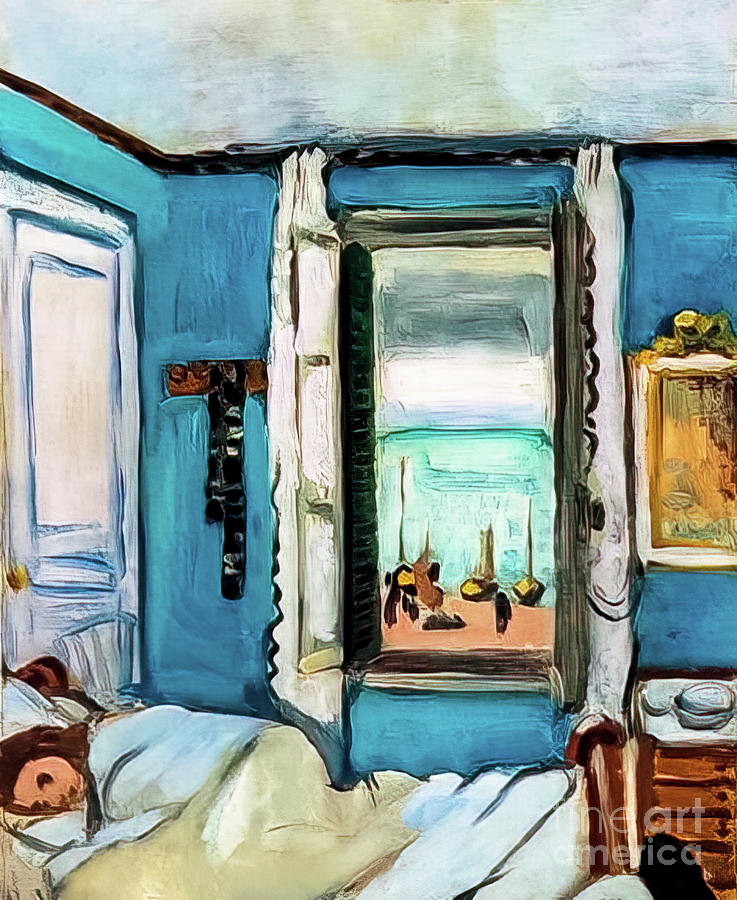 Etretat Interior by Henri Matisse 1920 Painting by Henri Matisse