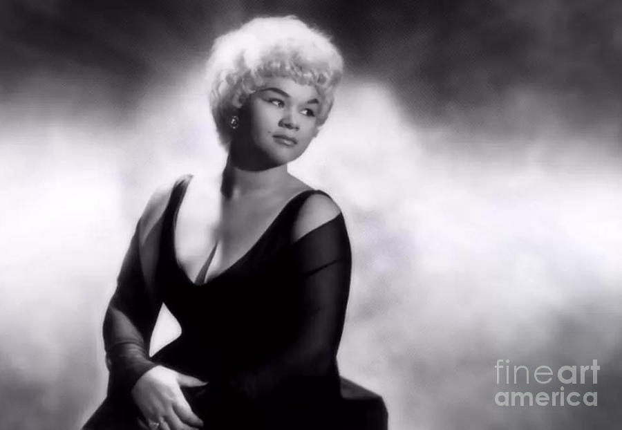 Musician Photograph - Etta James - The One and Only by Diane Hocker