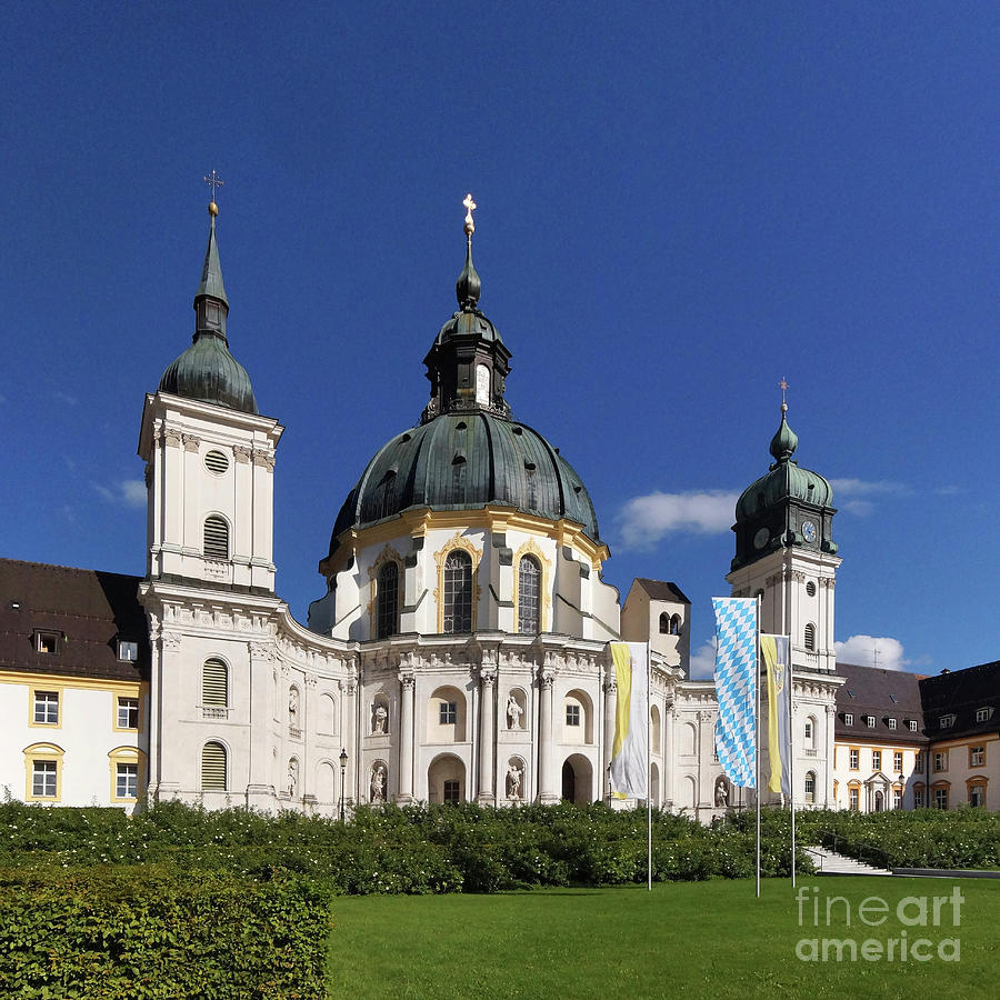 Ettal Monastery Bavaria 4 Photograph by Rudi Prott