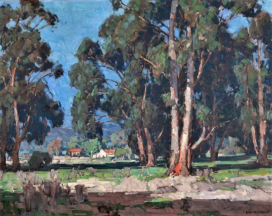 Eucalyptus Landscape Painting