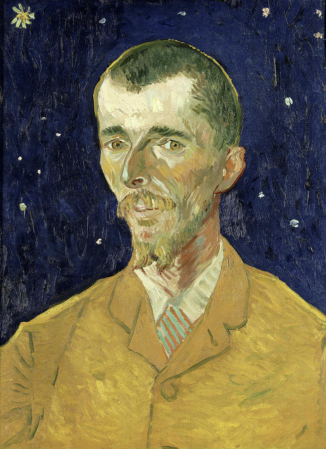 Vincent Van Gogh Painting - Eugene Boch  by Vincent Van Gogh