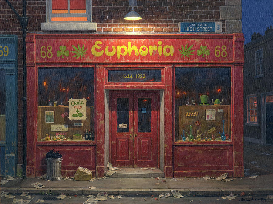 Euphoria  Painting by Brian McCarthy