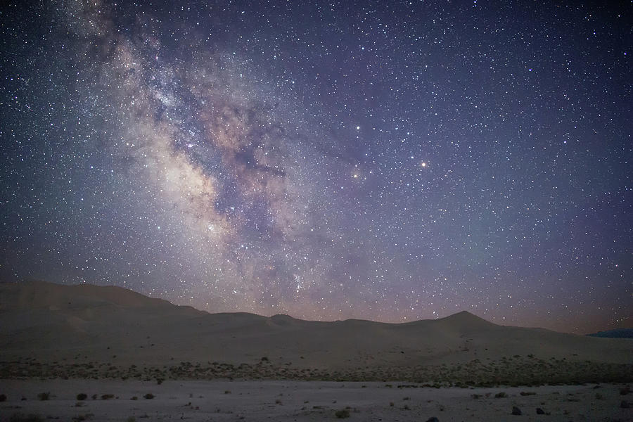 Eureka Dunes under moonlight Photograph by Sriram Murali - Fine Art America