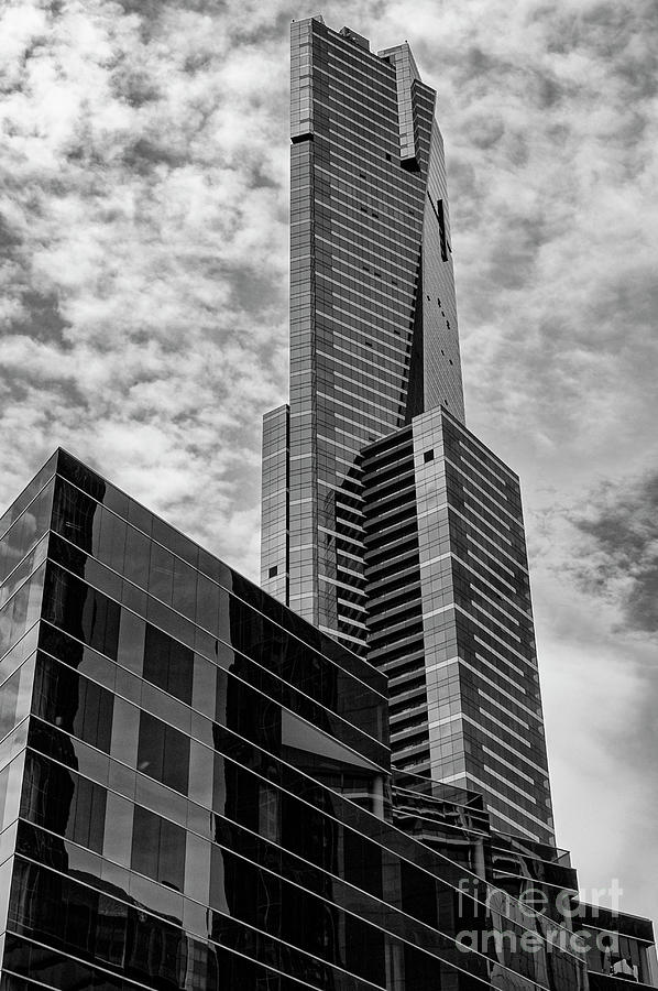 Eureka Tower Two 2 Photograph by Bob Phillips