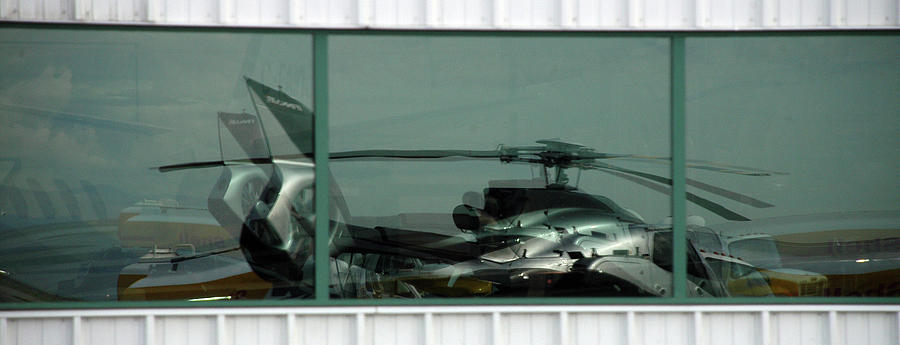 Eurocopter Hanger Photograph by Jim Whitley
