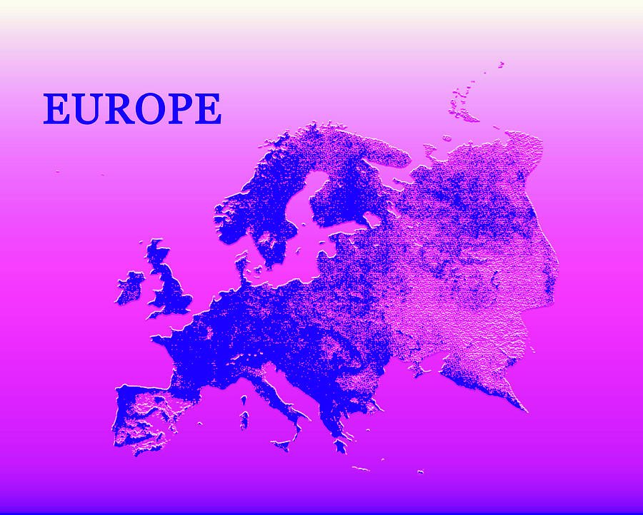Europe Color Work A Digital Art