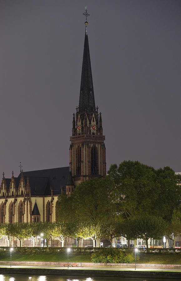 Europe, Germany, Frankfurt, View Of Dreikonigdkirche Or Three Kings Church Photograph by Kypros