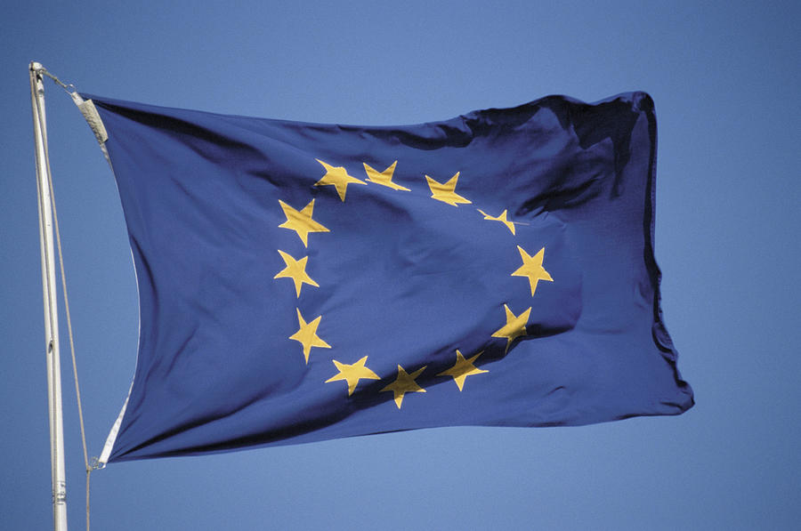 European flag Photograph by Image Source