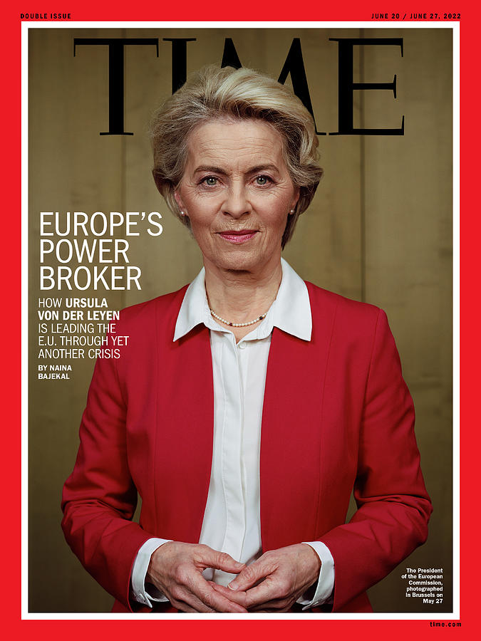 Europes Power Broker - Ursula von der Leyen Photograph by Photograph by Dana Lixenberg for TIME