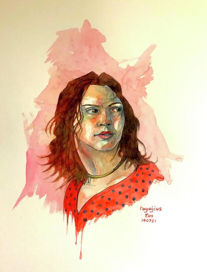 Eva Painting by Ray Agius