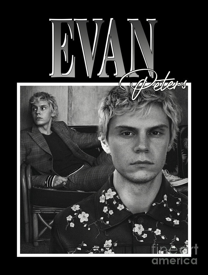 Evan Peters Classic T-Shirt Tapestry - Textile by Duong Dam - Fine Art ...