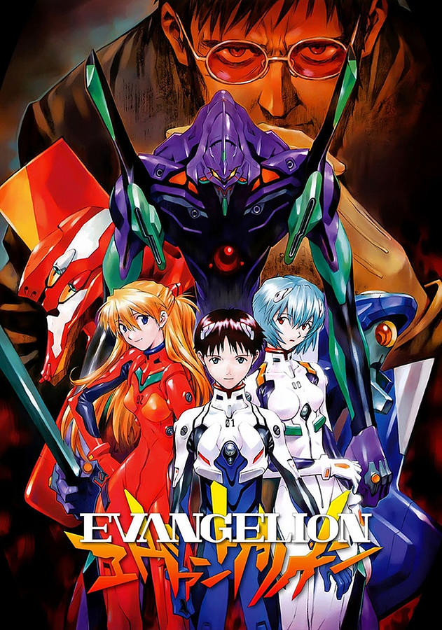 evangelion movie scene statue