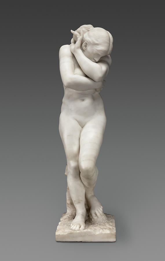 Auguste Rodin Painting - Eve by Auguste Rodin
