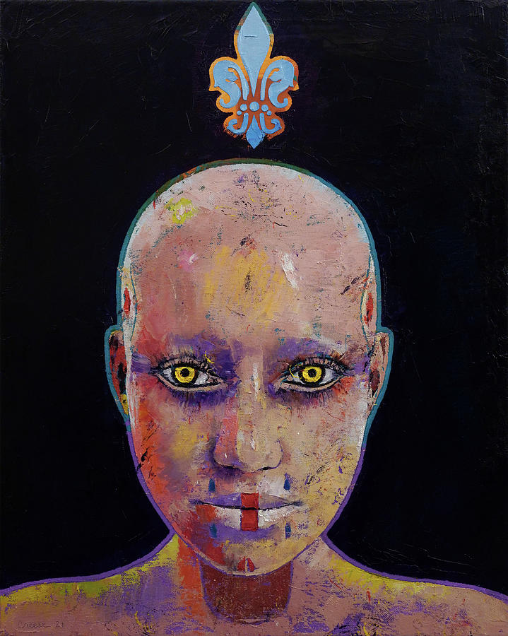 Eve Painting by Michael Creese