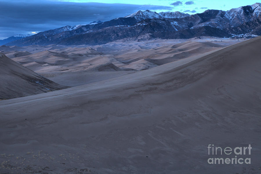 Evening At Great Sand Dunes NP Photograph by Adam Jewell