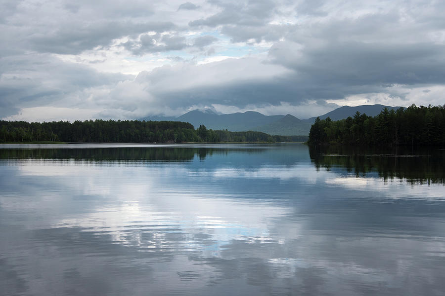 Evening at lake Flagstaff, Maine 3 Photograph by Dimitry Papkov