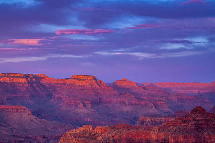 Grand Canyon National Park Photograph - Evening at the Grand Canyon by Andrew Soundarajan