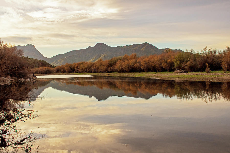 Evening at the Salt River Photograph by Laurel Powell