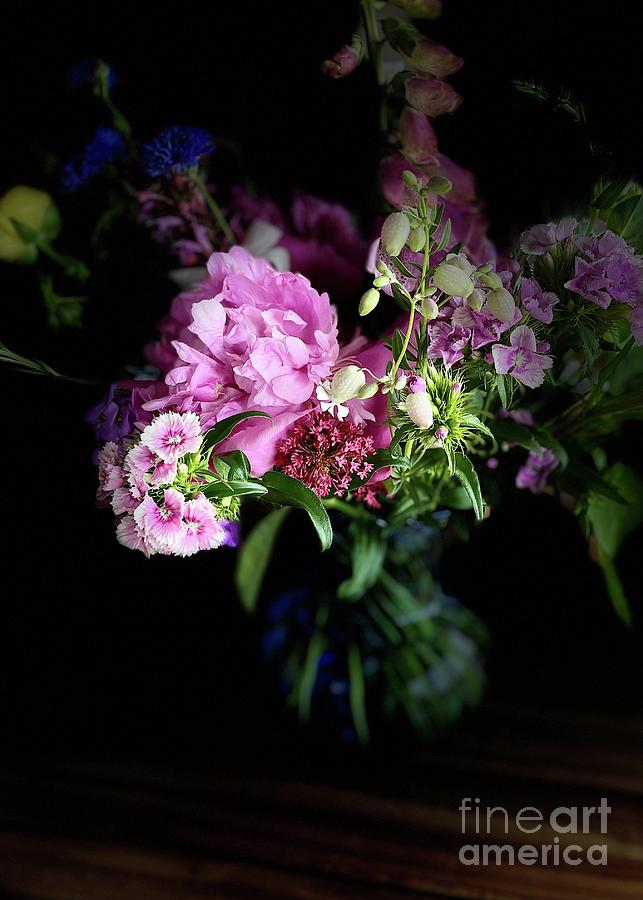 Still Life Photograph - Evening Bouquet by Carol Groenen