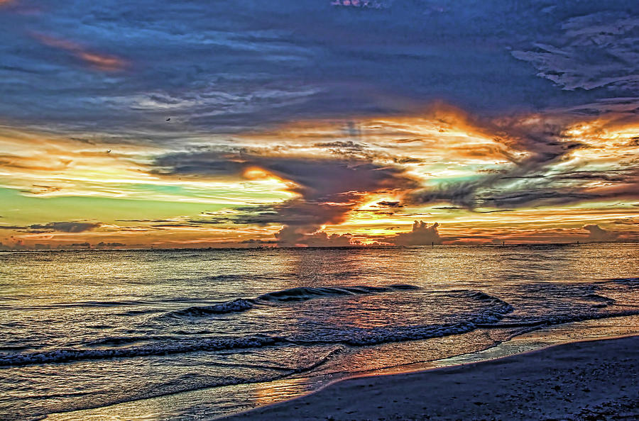 Evening Colors Photograph by HH Photography of Florida