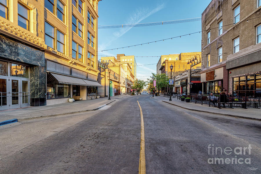 Evening Down Springfield St Louis St Photograph by Jennifer White ...