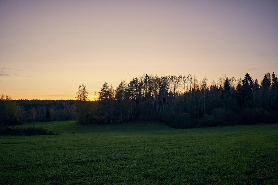 Landscape Photograph - Evening fields by Jouko Lehto