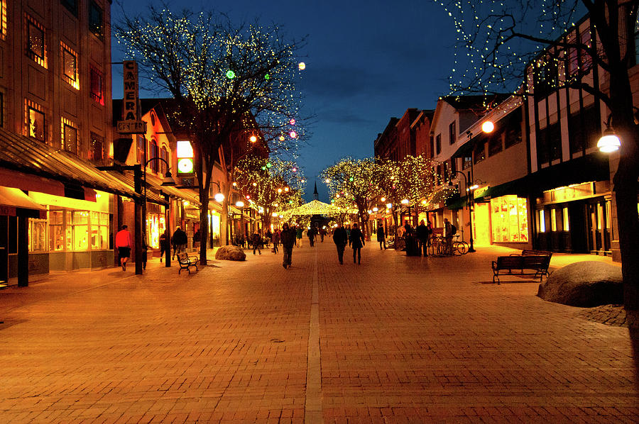 Evening in Burlington VT Photograph by Paul Mangold - Fine Art America