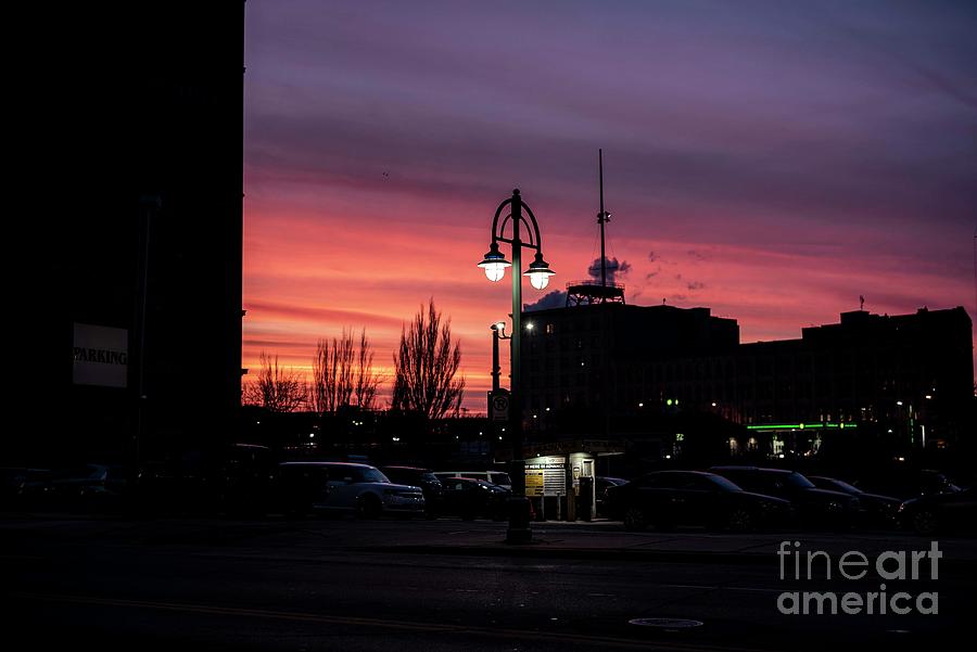 Evening in Milwaukee Photograph by David Bearden