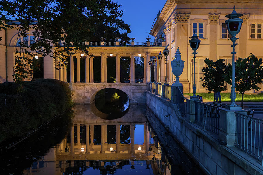 Evening in Royal Lazienki Park in Warsaw Photograph by Artur Bogacki