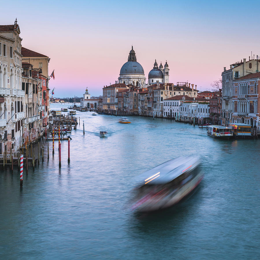 Evening in Venice Photograph by Randy Lemoine