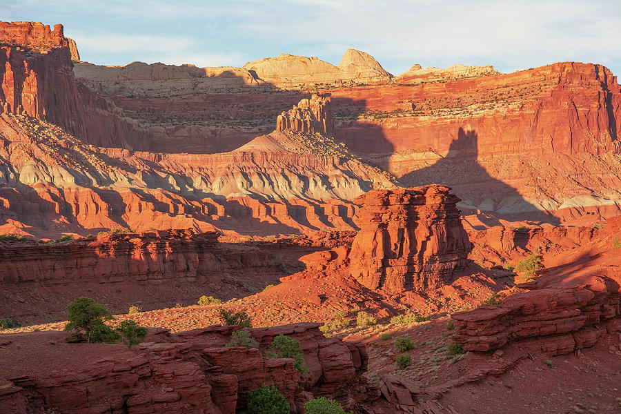 Evening Light on Capitol Reef  Photograph by Aaron Spong