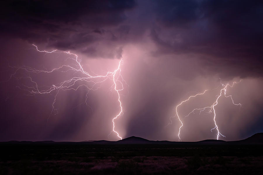 Evening Lightning by John Wilkinson Evening Lightning by John Wilkinson