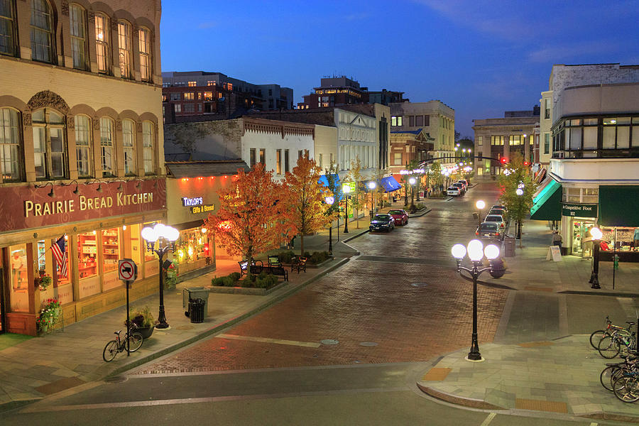 Evening on Marion Street Photograph by Todd Bannor