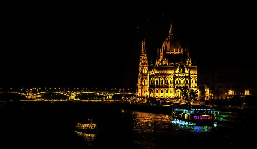 Evening On The Danube Photograph by Andrew Matwijec