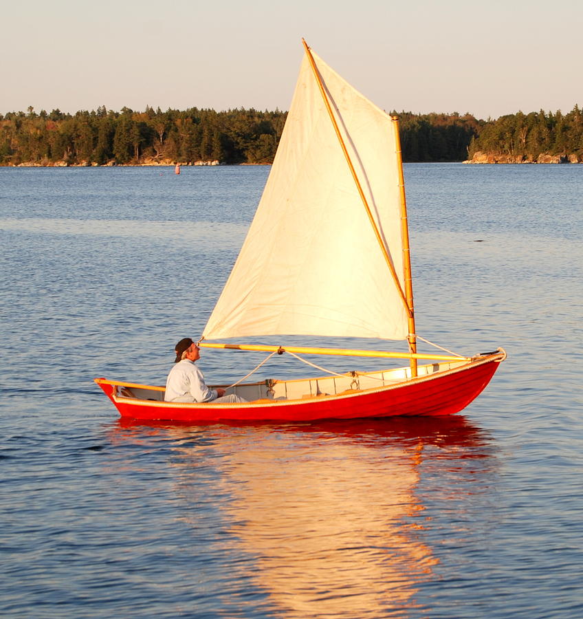 Evening relaxing sail Photograph by Robert Parker - Fine Art America