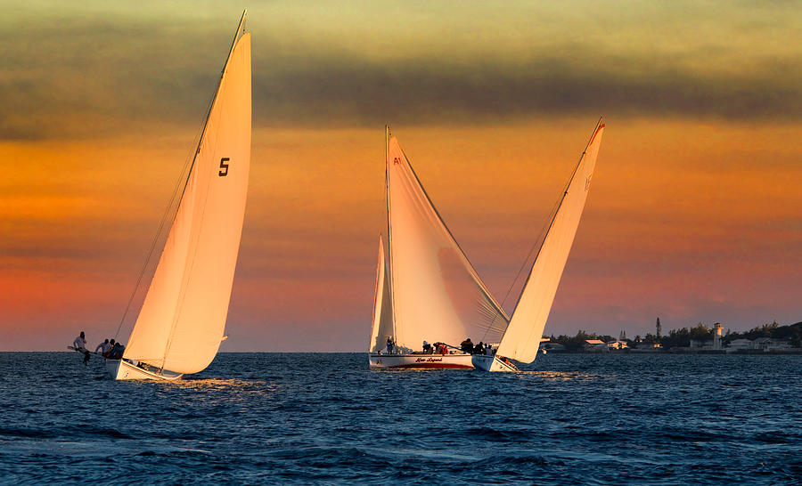 Evening Sail Photograph by Montez Kerr
