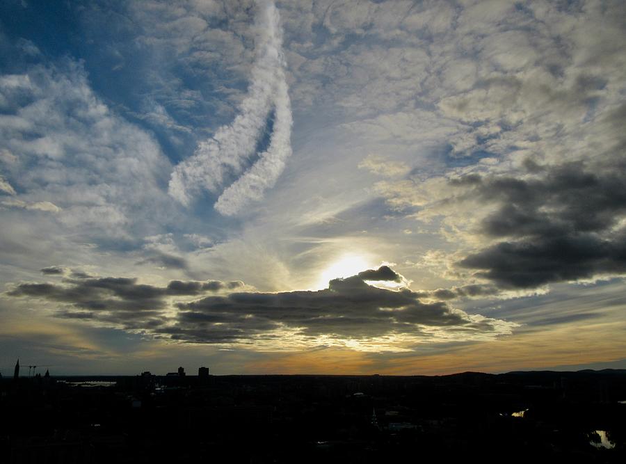 Evening Sky Photograph by Stephanie Moore
