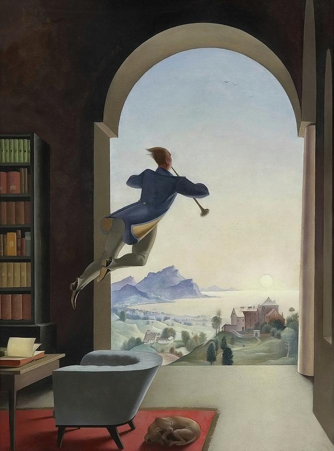 Evening song - Abendlied by Franz Sedlacek Painting by Franz Sedlacek