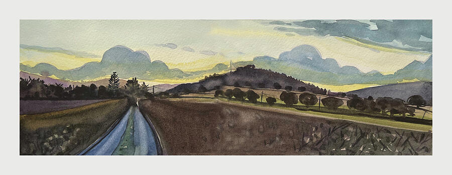 Evening Stroll Painting