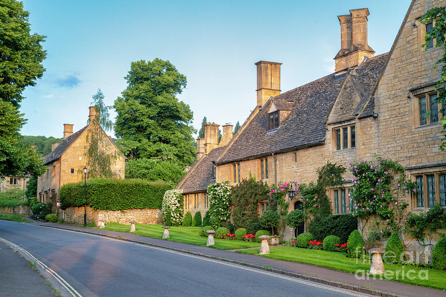 Evening Summer Light in Broadway Cotswolds Photograph by Tim Gainey