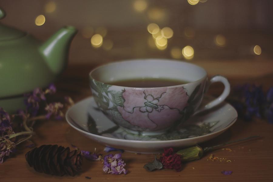 Evening Tea Photograph by Stephanie Hollingsworth