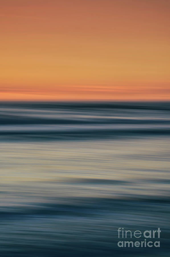 Evening Waves II Photograph by David Lichtneker