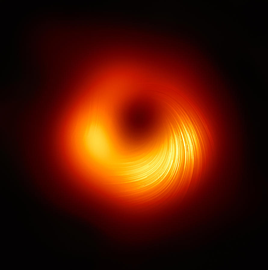 Event Horizon Telescope Black Hole Image Photograph by Ram Vasudev