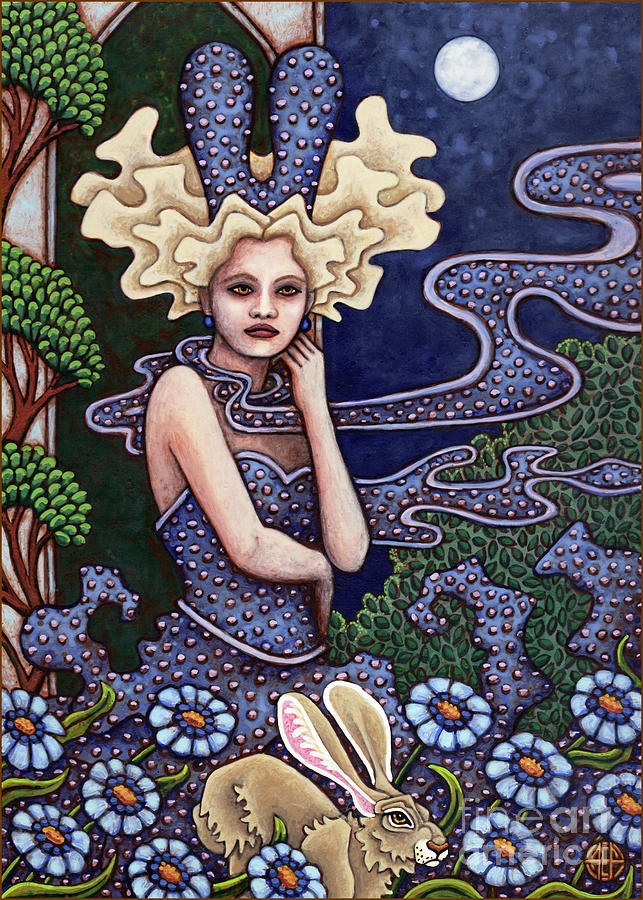 Eventide Empress Painting by Amy E Fraser