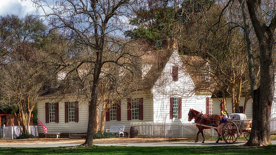 Everard House - Colonial Williamsburg Photograph by Susan Rissi Tregoning