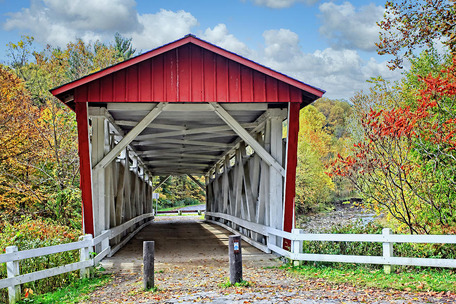 Cuyahoga Valley National Park Photograph - Everett Road Bridge by Marcia Colelli